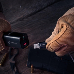 Laidinis įkroviklis Tactical FlashBang GaN 65W juodos spalvos - Image 3