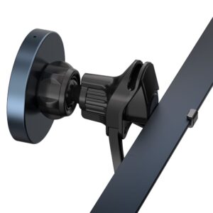 Juodas automobilinis magnetinis telefono laikiklis su 15W belaidžiu krovimu "Tech-Protect MM15W-V5 Stable Vent" - Image 7