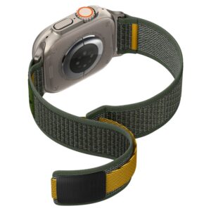 Žalia apyrankė Apple Watch 6 / 7 / 8 / 9 / 10 / SE / Ultra 1 / 2 ( 44 / 45 / 46 / 49 mm) laikrodžiui "Spigen Athlex Air" - Image 8