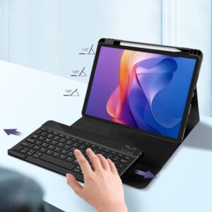 Tech-Protect SC Pen dėklas + klaviatūra Xiaomi Redmi Pad 2 11.0 juodos spalvos - Image 8