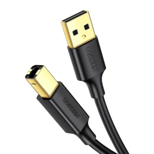 Ugreen USB Type B Printer Kabelis (Male) - USB 2.0 (Male) 480 Mbps 1 m juodos spalvos (US135 20846) - Image 1