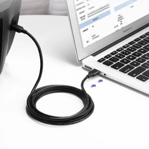Ugreen USB Type B Printer Kabelis (Male) - USB 2.0 (Male) 480 Mbps 1 m juodos spalvos (US135 20846) - Image 3