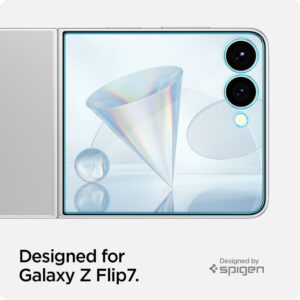 Apsauginis grūdintas stiklas Samsung Galaxy Z Flip 7 telefonui "Spigen Glas.TR EZ Fit HD" - Image 10