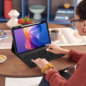 Tech-Protect SC Pen dėklas + klaviatūra Xiaomi Redmi Pad 2 11.0 juodos spalvos - Image 9