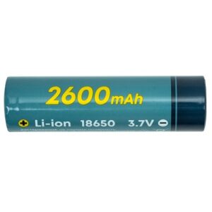 Akumuliatorius 18650, 3.7V, 1C, 2600mAh - Image 1