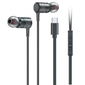 AWEI PC-8T USB-C stereo ausinės aukso spalvos