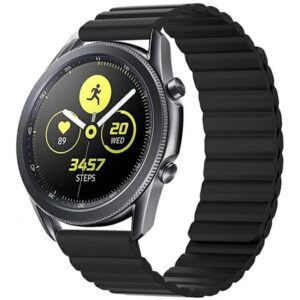 Beline Watch strap 22mm Magnetic juodos spalvos