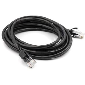 Kabelis Cat5E UTP, 3m, juodas
