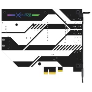 Creative garso plokštė Sound Blaster X AE-5 Plus juodos spalvos PCI-e - Image 3