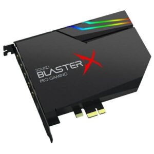 Creative garso plokštė Sound Blaster X AE-5 Plus juodos spalvos PCI-e - Image 7