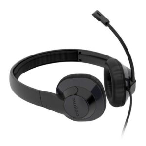 Creative ausinės laidinės su mikrofonu HS-720 V2 juodos spalvos USB - Image 3