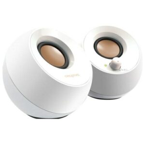 Creative kompiuterinės kolonėlės Pebble 2.0  baltos spalvos USB