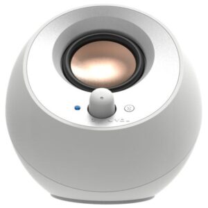 Creative kompiuterinės kolonėlės Pebble 2.0 V3 baltos spalvos Bluetooth 5.0 USB-C - Image 2