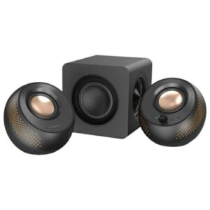Creative kompiuterinės kolonėlės 2.1 Pebble X Plus su žemų dažnių kolonėle juodos spalvos