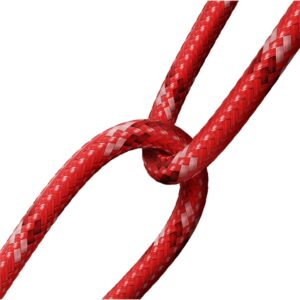 ENERGEA kabelis Nyloflex USB - Lightning Charge and Sync C89 MFI 1.5m raudonos spalvos - Image 3