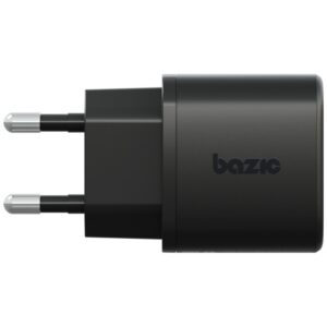 Laidinis įkroviklis Bazic Goport Velox Kit 1xUSB-C 1xUSB-A GaN 35W su pintu kabeliu juodos spalvos - Image 5