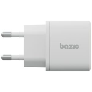 Laidinis įkroviklis Bazic Goport Velox Kit 1xUSB-C 1xUSB-A GaN 35W su pintu kabeliu baltos spalvos - Image 5
