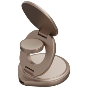 Belaidis įkroviklis Bazic Gomag Gyre 3in1 15W Fast Charging geltonos spalvos - Image 2