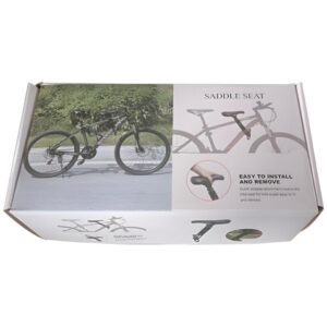 Vaikiška sėdynė WILDMAN C1 ant dviračio rėmo juodos spalvos - Image 8