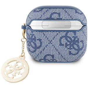 Dėklas Guess 4G Strass Charm skirtas AirPods 4 blue - Image 2