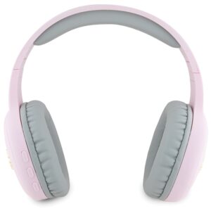 Hello Kitty Bluetooth ausinės HKBHA1BKHLMP rožinės spalvos Metal Logo - Image 3