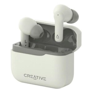 Creative ausinės belaidės Zen Air Plus kreminės spalvos Bluetooth 5.3 ANC - Image 4