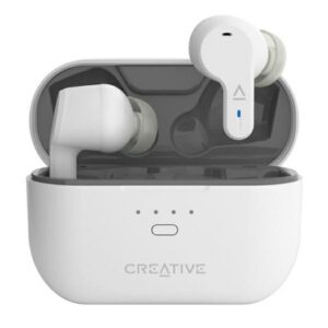 Creative ausinės belaidės Zen Air Pro baltos spalvos Bluetooth 5.3 ANC