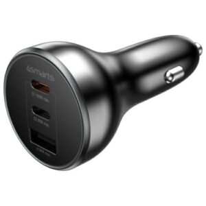 4smarts automobilinis įkroviklis VoltRoad Ultimate 160W juodos spalvos 541224 - Image 1
