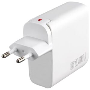 Laidinis įkroviklis 4smarts Flex Pro 100W 3xUSB-C + 1xUSB-A baltos spalvos - Image 2