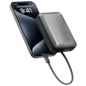 Powerbank 4smarts Enterprise Compact 20000mAh 45W pilkos spalvos - Image 3