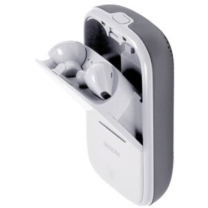 Lexon Speakerbuds belaidės ausinės with Bluetooth Speaker pilkos spalvos LA127G - Image 3