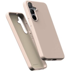 Dėklas Pure MagSafe Silicone Sam S25 rožinės spalvos sand