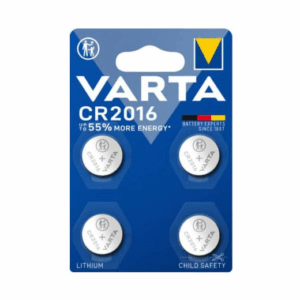Varta CR 2016 baterija 4vnt