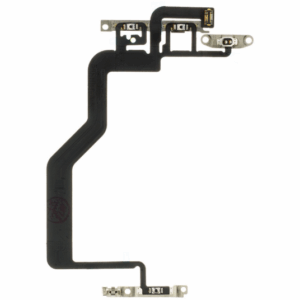 iPhone 12 Power + Volume Buttons Flex Cable (with Metal Bracket) - Image 1