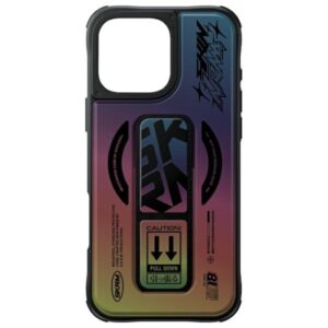 Skinarma dėklas Kira Kobai Apple iPhone 16 Pro Max 6.9" Magnetic Charging Grip Stand hologram - Image 4