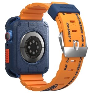 Skinarma apyrankė Shokku Apple Watch 45/44/42mm oranžinės spalvos - Image 3