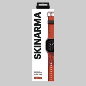 Skinarma apyrankė Spunk Apple Watch Ultra 49mm oranžinės spalvos - Image 4
