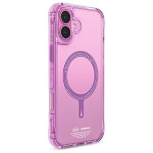 Skinarma dėklas Saido Apple iPhone 16 6.1" Magnetic Charging rožinės spalvos - Image 1