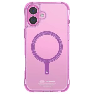 Skinarma dėklas Saido Apple iPhone 16 6.1" Magnetic Charging rožinės spalvos - Image 3