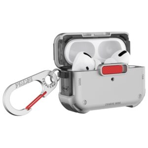 Skinarma dėklas Mecha AirPods Pro 2 chrome - Image 3