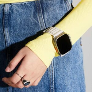 Skinarma apyrankė Kobu Apple Watch Ultra 49/45/44mm ivory - Image 5