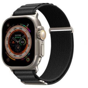 Skinarma apyrankė Kobu Apple Watch Ultra 49/45/44mm juodos spalvos - Image 1