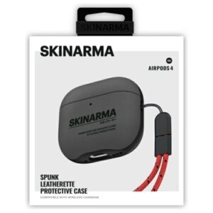 Skinarma dėklas Spunk AirPods 4 pewter žalios spalvos - Image 4