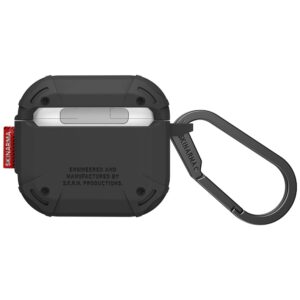Dėklas Skinarma Mecha CE skirtas AirPods 4 juodos spalvos - Image 3