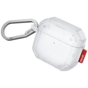 Dėklas Skinarma Mecha CE skirtas AirPods 4 frost
