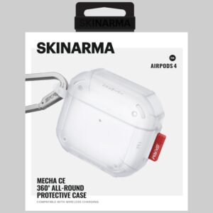Dėklas Skinarma Mecha CE skirtas AirPods 4 frost - Image 6