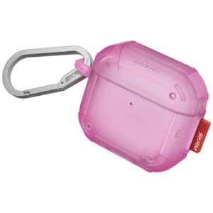 Dėklas Skinarma Mecha CE skirtas AirPods 4 fuchsia