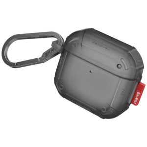 Dėklas Skinarma Mecha CE skirtas AirPods 4 smoke