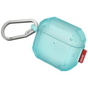 Dėklas Skinarma Mecha CE skirtas AirPods 4 turquoise