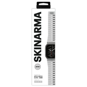 Apyrankė Skinarma Gemini for Apple Watch 49/46/45/44 mm chalk - Image 4